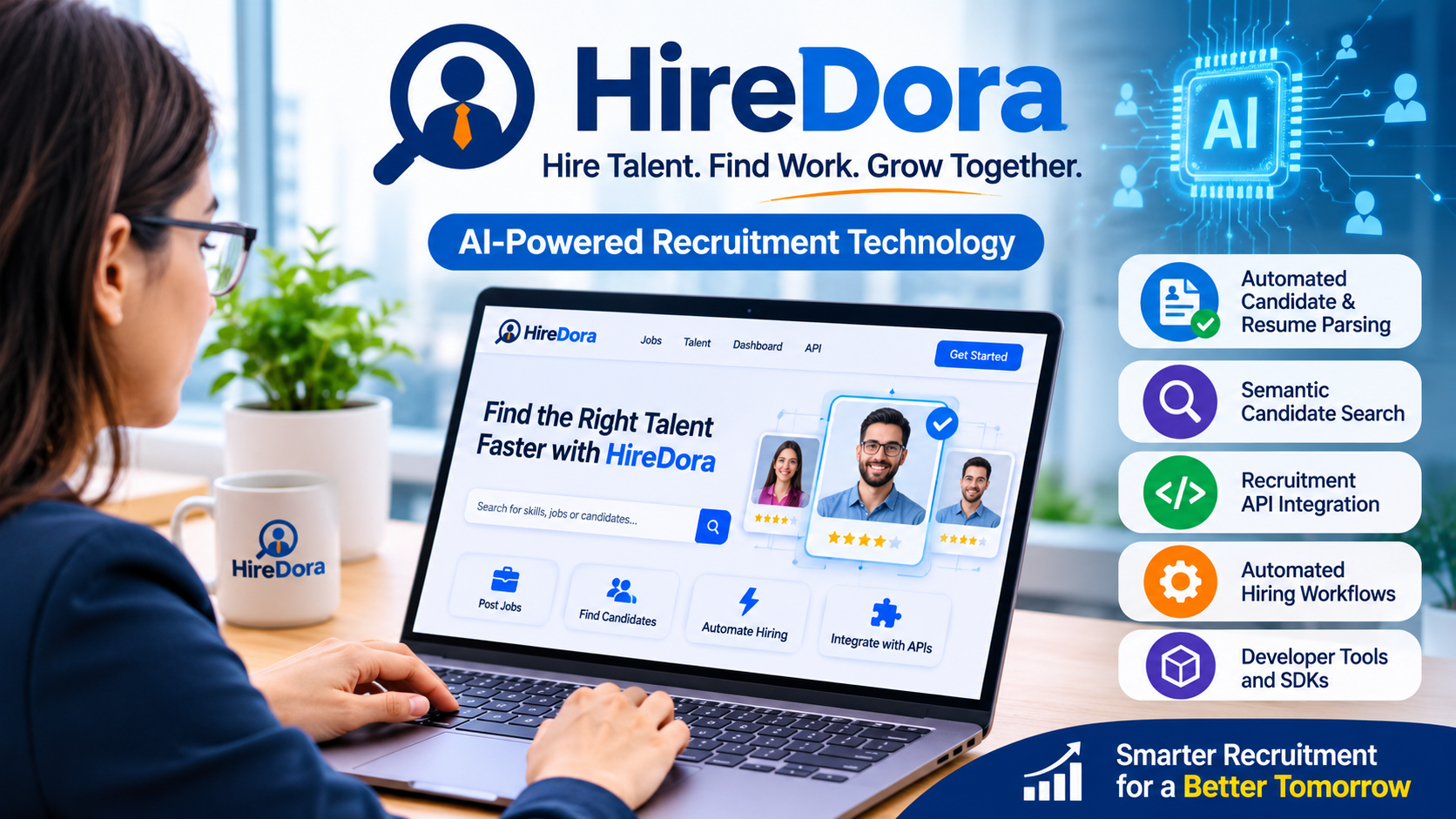 What Is HireDora.com? A Guide to AI-Powered Recruitment.