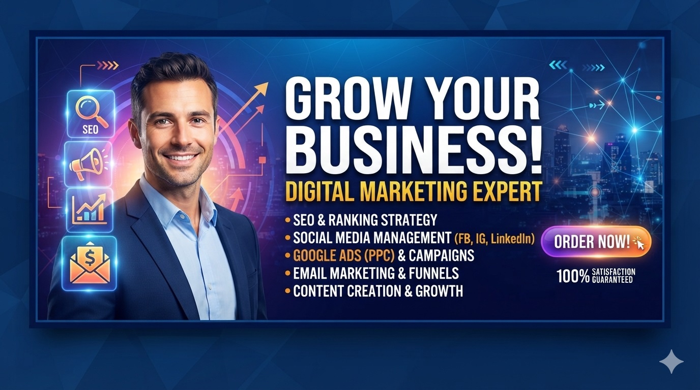 I will rebuild your business with Digital Marketing — Service by Kuntal Biswas