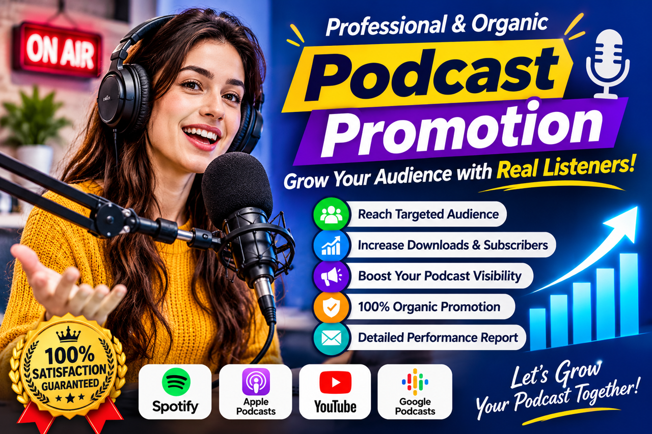 I Will Promote Your Podcast to Real, Targeted Listeners and Grow Your Audience Organically — Service by Tania June