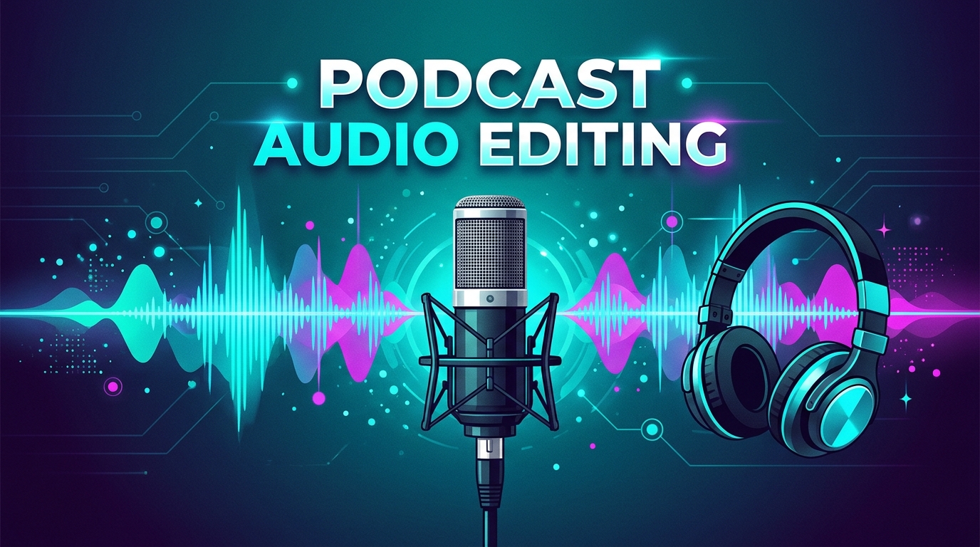 I will professionally edit, clean, and enhance your podcast audio — Service by Tania June